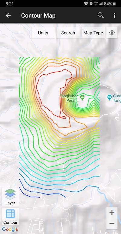 UTM Geo Map Generate Contours